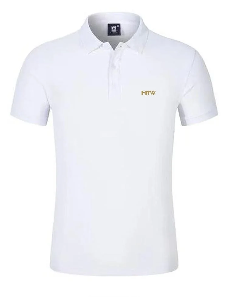 白色短袖POLO