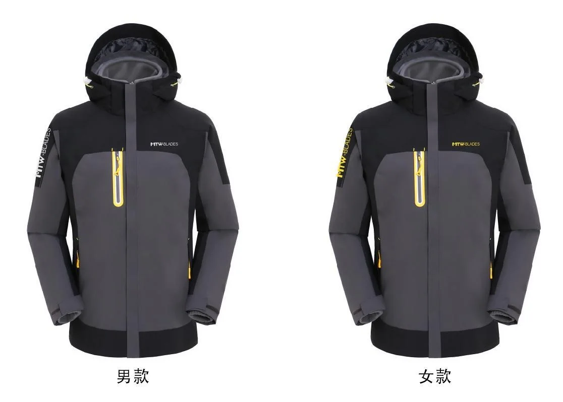 功能外套正背面