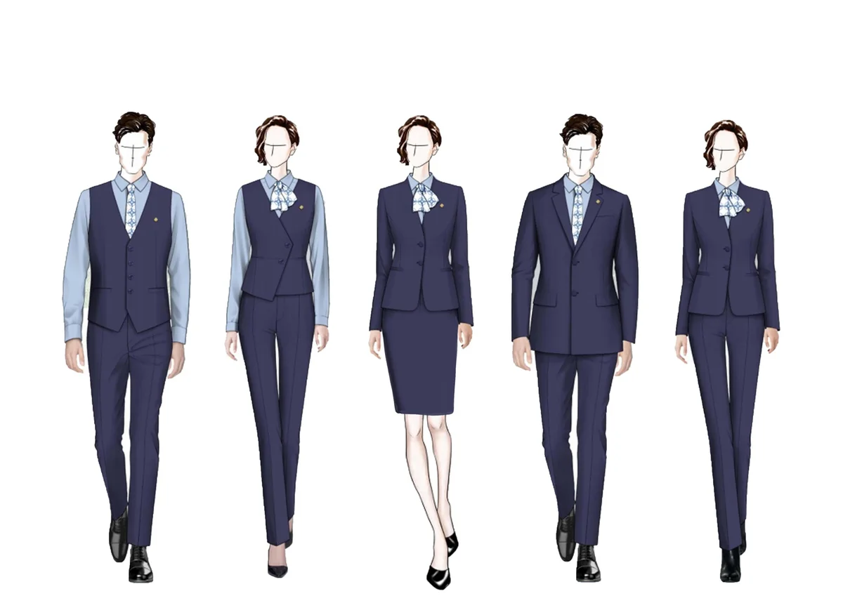 行政办公服饰展示