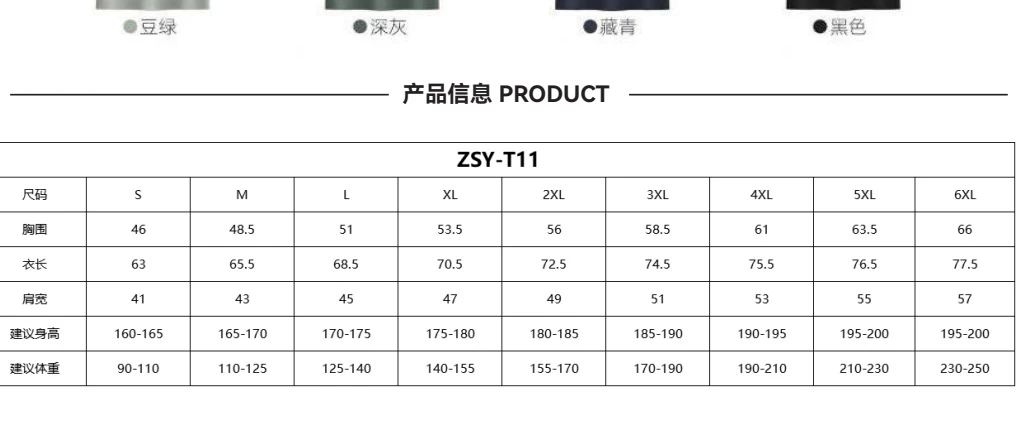 尺码与产品信息 · 第4页