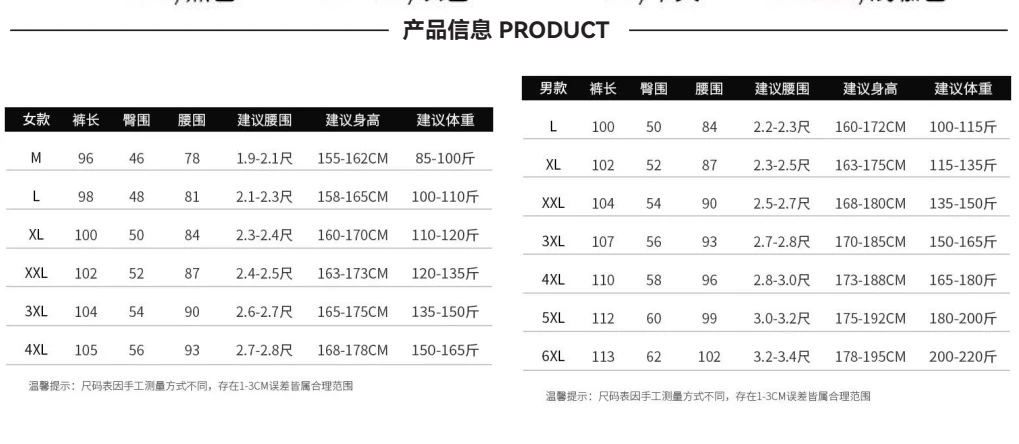 尺码与产品信息 · 第15页